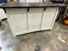 Load image into Gallery viewer, Greenview Kitchen Island Distressed White
