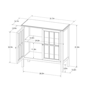 Windham 2 Door Accent Cabinet Shell(1215)