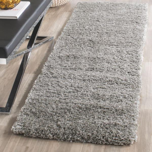 California Shag 2 ft. x 21 ft. Runner Rug Silver(2235RR)