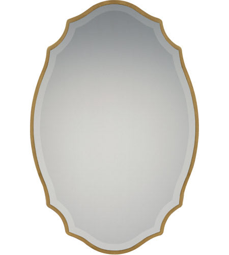 Reflections 36 X 24 inch Gold Wall Mirror in Gallery Gold(1815RR)