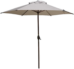 East End Patio 9’ Market Umbrella Gray/Bronze(1966RR)