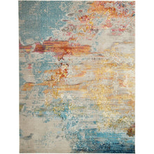 Load image into Gallery viewer, Owens Sealife Teal/Orange Area Rug 10 x 14(2623RR)
