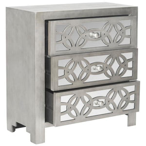 3-Drawer Gray Chest of Drawers - #259CE