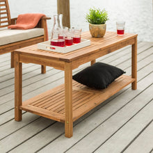 Load image into Gallery viewer, Brown Tim Wooden Coffee Table #613HW
