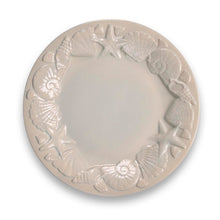 Load image into Gallery viewer, Cantrell Coral Reef Sea Shell Opal 11&quot; Melamine Dinner Plate Set of 6 #699HW
