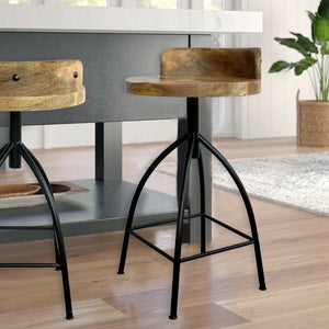 Molinaro Adjustable Height Bar Stool #37-NT