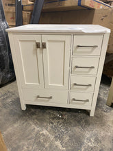 Load image into Gallery viewer, Langford 32" Single Bathroom Vanity Set AS IS White 3579RR
