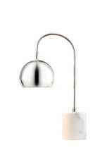 Load image into Gallery viewer, Halsey Table Lamp in Silver #359HW
