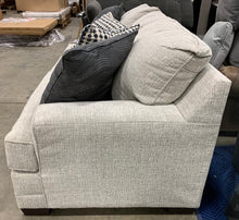 Load image into Gallery viewer, Henthorn Chenille 89&quot; Square Arm Sofa Beige/Gray

