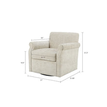 Load image into Gallery viewer, Evans Swivel Armchair #610HW
