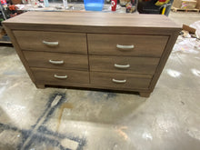 Load image into Gallery viewer, Miquell 6 Drawer Dresser Oak
