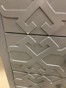Fretwork Accent Table
