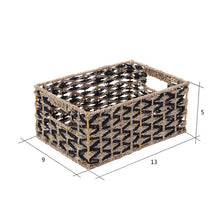 Load image into Gallery viewer, Nesting Rectangle 2 Piece Wicker Basket Set #736HW
