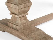 Load image into Gallery viewer, Hamptons Outdoor rectangle dining table with umbrella hole
