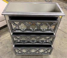 Load image into Gallery viewer, Grayson Lane Mirror Glam 3 Drawer Chest Silver 902CDR
