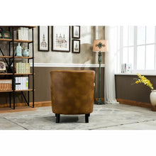 Load image into Gallery viewer, Gail 29.5&quot; W Faux Leather Armchair #mh7
