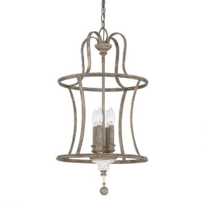 4 - Light Lantern Cylinder Pendant #421HW