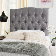 Load image into Gallery viewer, Axel Arctic Grey Twin Headboard (SB1033)
