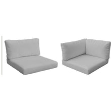 Load image into Gallery viewer, Rochford 8 Piece Indoor/Outdoor Cushion Cover Set - Gray (ND222)
