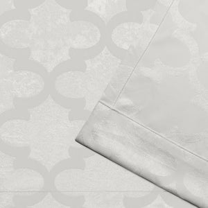 Cartago Insulated Woven Blackout Grommet Top Window Curtain Panel Pair - Exclusive Home™ 329 DC
