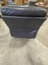 Load image into Gallery viewer, Saul Leather Sectional Armless Chair Gray AS IS
