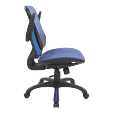 Load image into Gallery viewer, Mesh Seat and Back Manager’s Chair in Blue Mesh (SB464)
