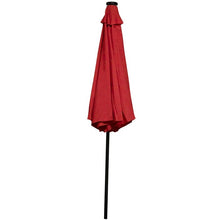 Load image into Gallery viewer, Jericho 9&#39; Market Umbrella Red #280HW
