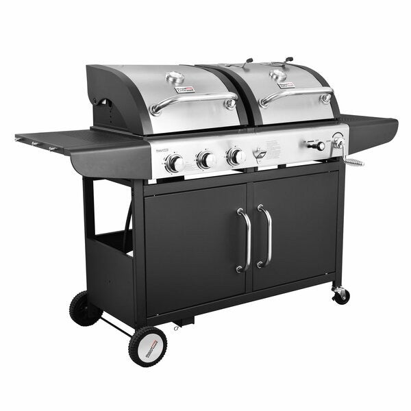 Performance 3-Burner Liquid Propane Gas/ Charcoal Combo Grill #3077