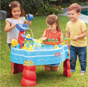 2.33 x 2.21 Plastic Round Sand and Water Table #4635