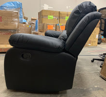 Load image into Gallery viewer, Azariah 82&quot; Wide Faux Leather Pillow Top Arm Reclining Sofa
