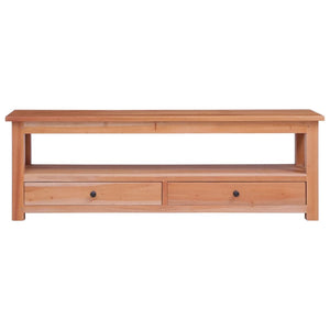 Eytan Solid Wood Tv Stand for Tv’s up to 48”-Natural #48-NT