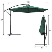Load image into Gallery viewer, Phillipston 10&#39; Cantilever Umbrella Green(1093)
