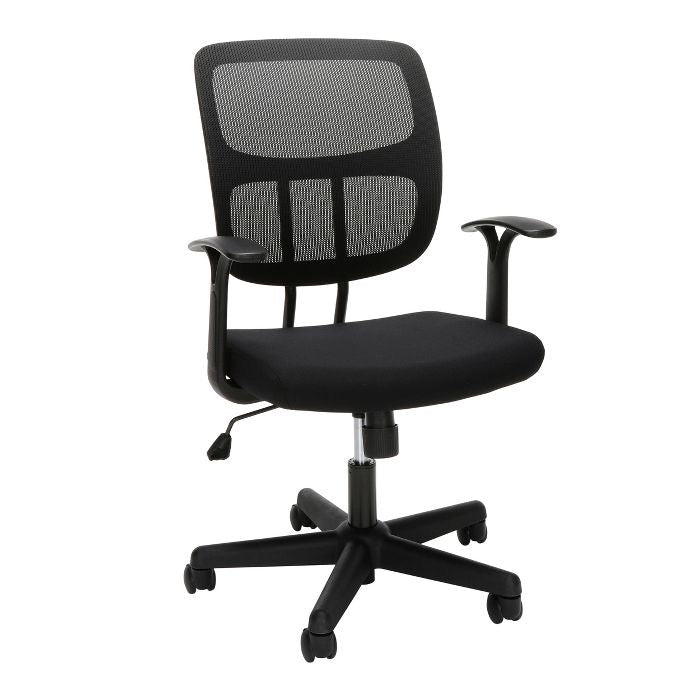 OFM Adjustable Mesh Office Chair with Arms Black(1405)