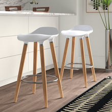 Load image into Gallery viewer, 26&quot; Bar Stool (Set of 2) White #250HW

