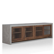 Load image into Gallery viewer, Distressed Walnut Behan TV Stand for TVs up to 70&quot;(463)
