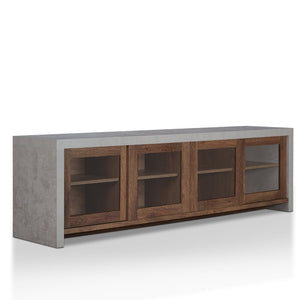 Distressed Walnut Behan TV Stand for TVs up to 70"(463)