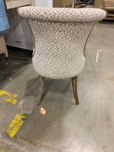 Load image into Gallery viewer, Wingback animal print dining chair
