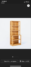 Load image into Gallery viewer, 72&quot; Delle 5 Shelf Bookcase
