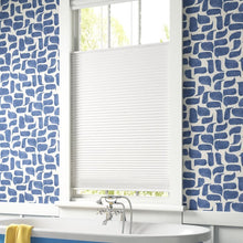 Load image into Gallery viewer, White Top-Down Bottom-Up Semi-Sheer Cellular Shade #688HW
