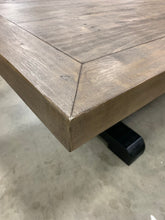 Load image into Gallery viewer, 2 toned Farmhouse Dining Table
