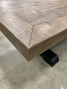 2 toned Farmhouse Dining Table
