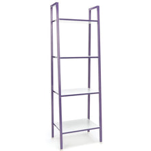 Load image into Gallery viewer, Macy Ladder Bookcase Purple/White(321)
