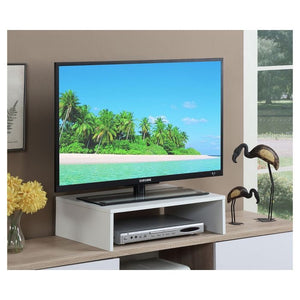 Designs2Go Small TV / Monitor Riser - White (1209)