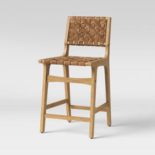 Load image into Gallery viewer, Ceylon Woven Counter Stool Single Brown/Natural(759)
