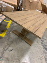 Load image into Gallery viewer, Hamptons Outdoor rectangle dining table with umbrella hole
