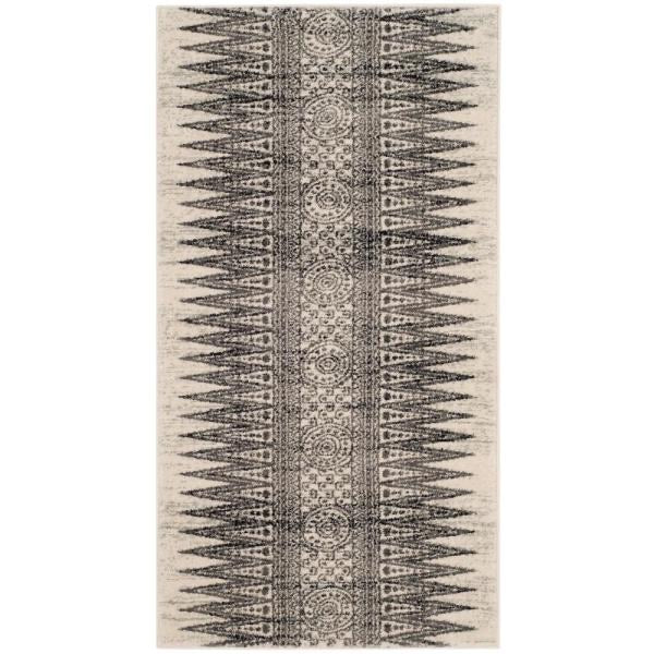 Evoke Ivory/Gray 2 ft. x 4 ft. Area Rug(1682RR)