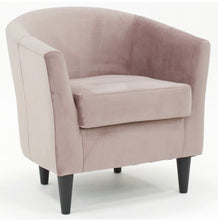 Load image into Gallery viewer, Gaynell Barrel Chair-Rose #4733
