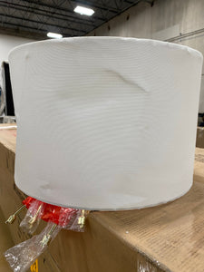Melina Wash White Table Lamp Set of 2 AS IS(2645RR)