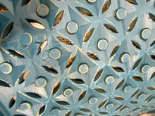 Load image into Gallery viewer, Lorraine Solid Wood Drum Coffee Table Blue
