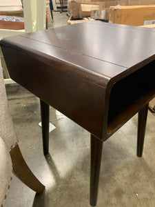 Napa Valley End Table-Espresso Brown